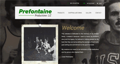 Desktop Screenshot of prefontaineproductions.com